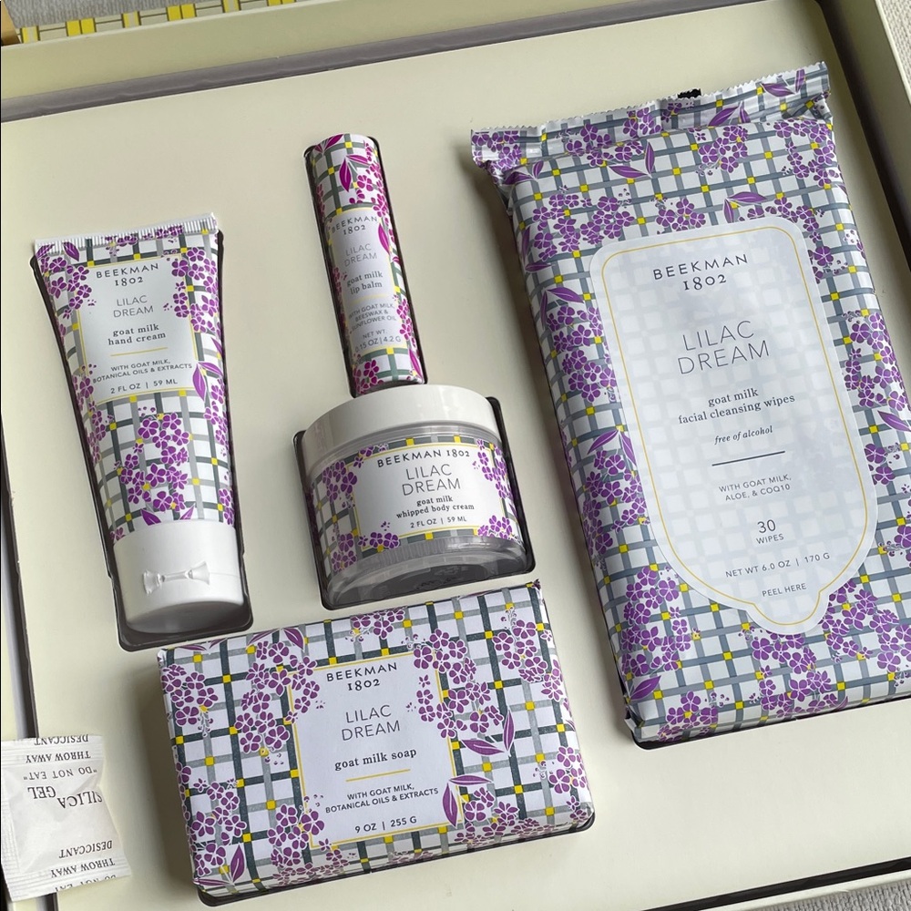 Beekman 1802 Lilac Dream goat milk gift Set